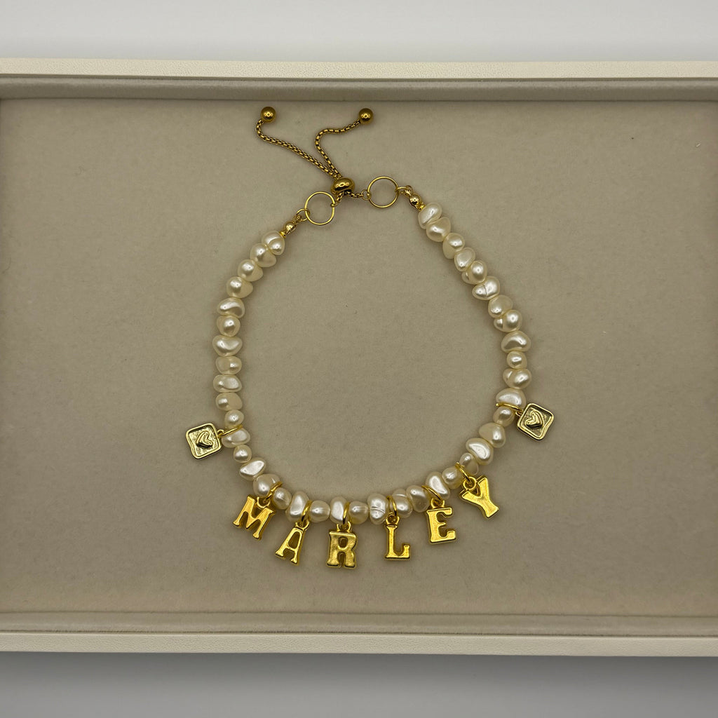 Pearl Name Necklace