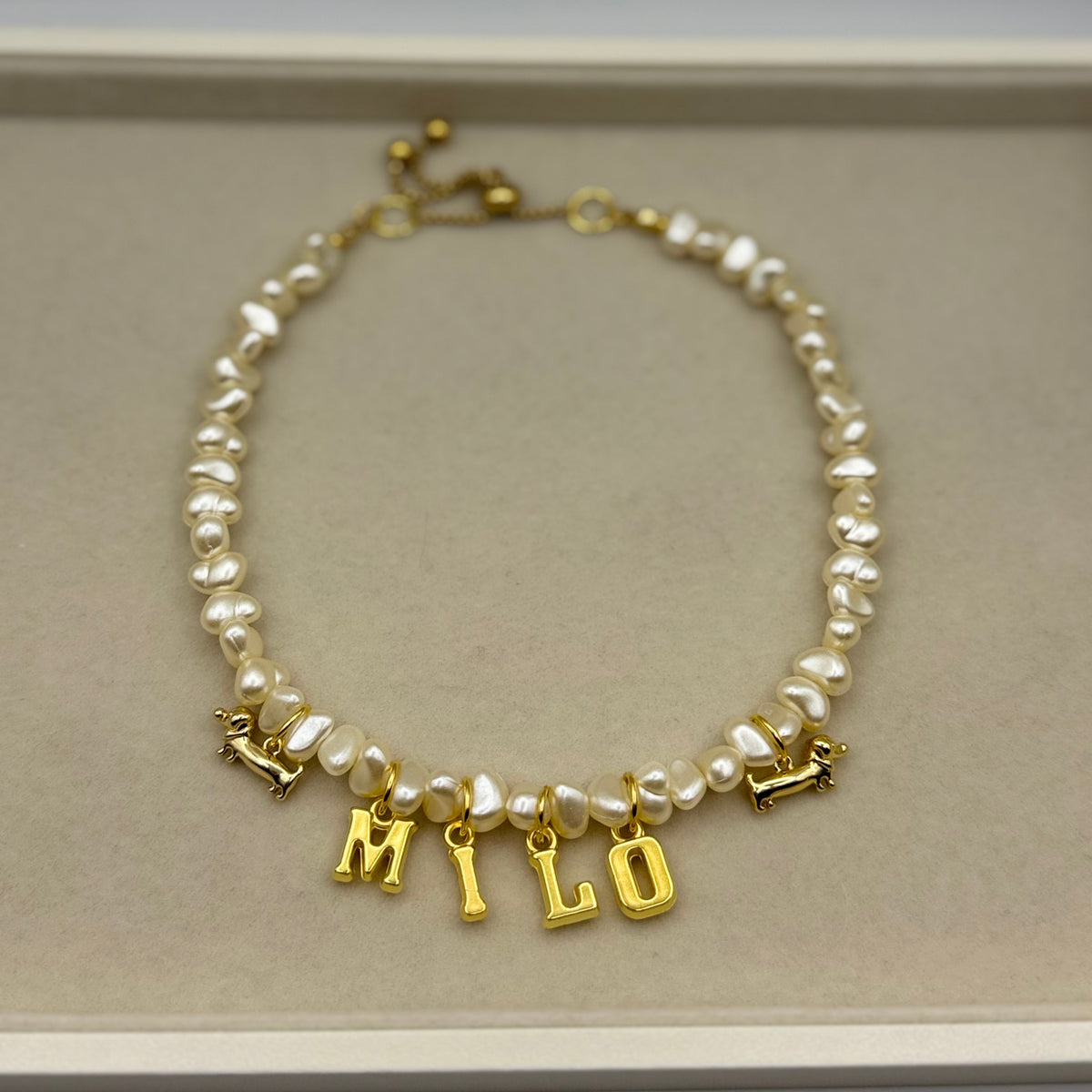 Doxie Collection- Pearl Necklace