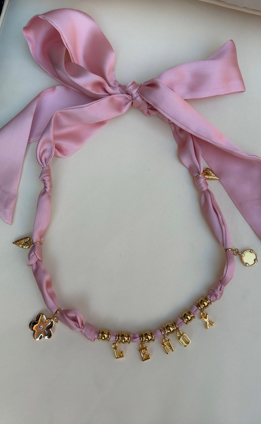 Scarf Name Necklace