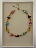 Autumn Colors Beaded Necklace
