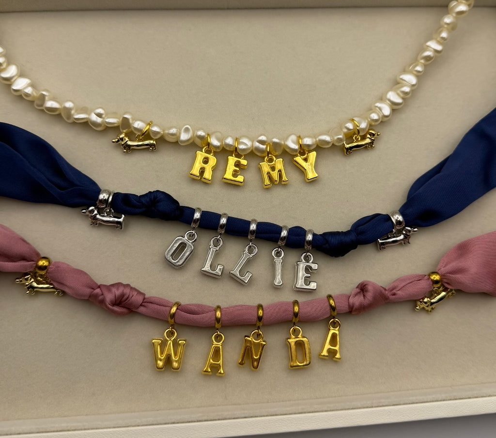 Doxie Collection- Scarf Necklace