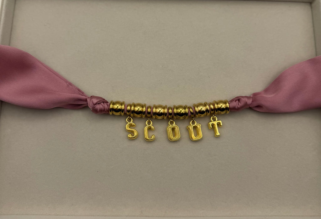 Scarf Name Necklace