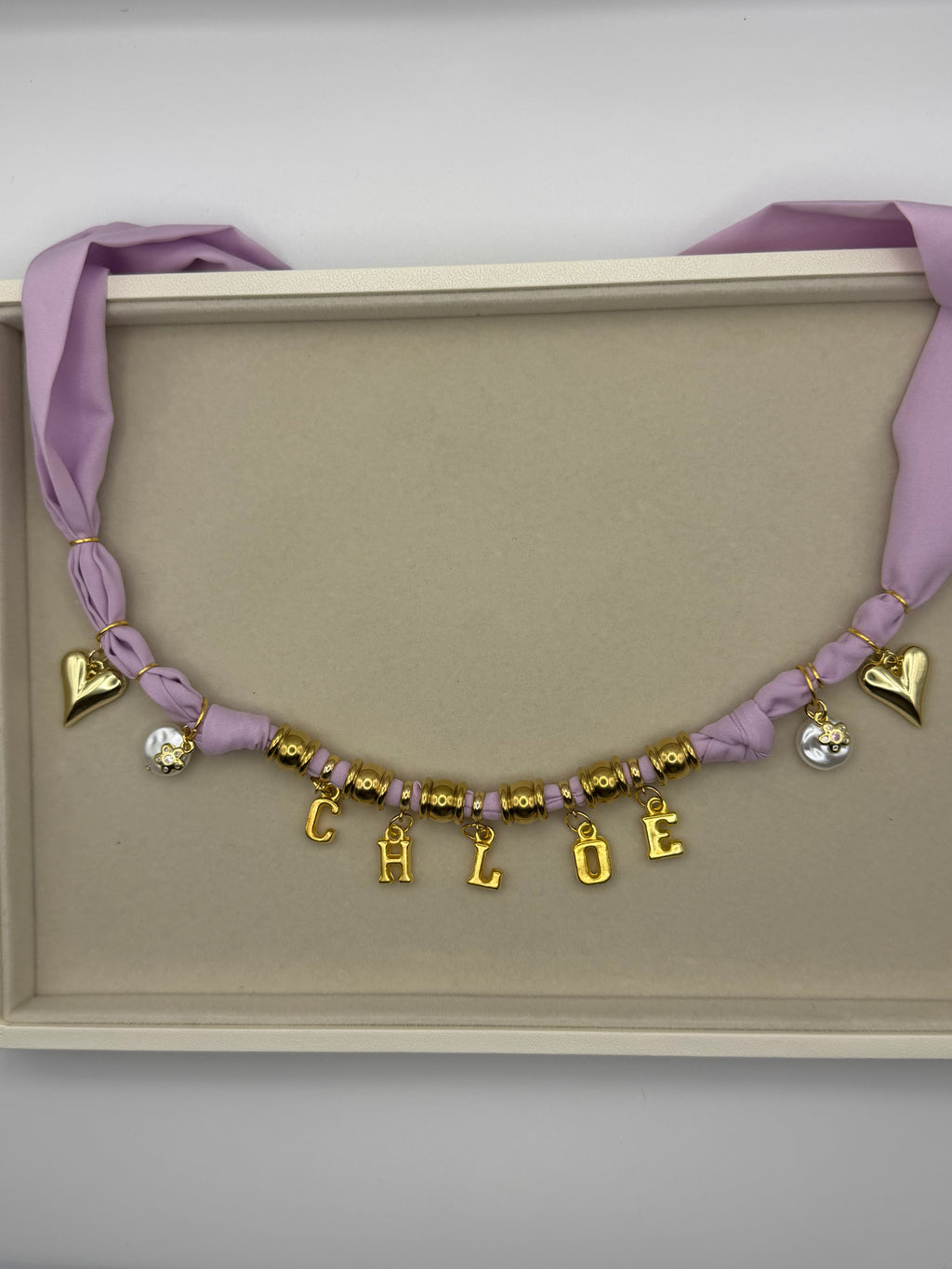 Scarf Name Necklace